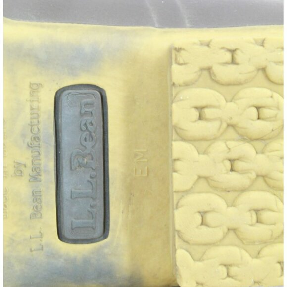 LL Bean Brown Leather 8' Gore-tex Insulated Mid Calf Duck Boots Size 8 M - Picture 10 of 11